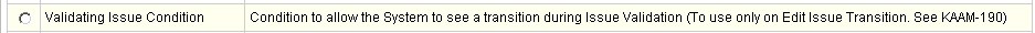 ValidatingIssueCondition
