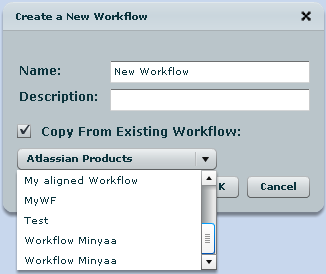 Create Workflow Create new Workflow