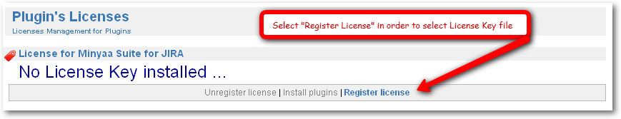 Minyaa License Page