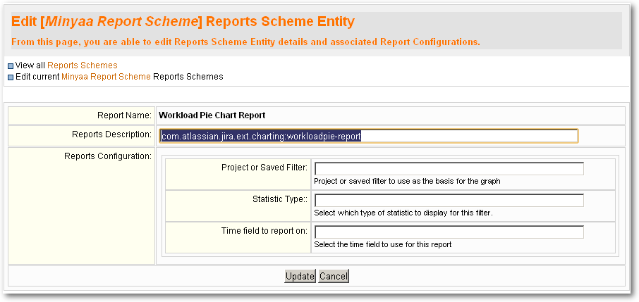 Add Reports Scheme Entity