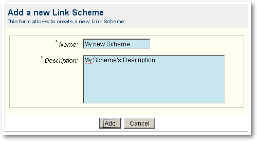 Add Link Scheme