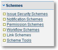 Link Scheme Menu