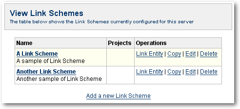 View Link Scheme