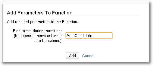 Transition Subtasks Post-Function
